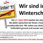 Winterschlaf 2024/25 Grafik